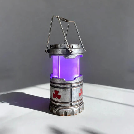 Radioactive Lantern with Immersive Hazard Design | Portable Sci-Fi Decor for Gaming and Streaming Spaces