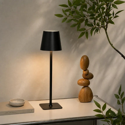 Dimmable Tall Cordless Table Lamp with Touch Control | Waterproof Design for Indoor and Outdoor Ambiance