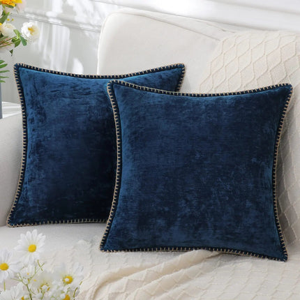 Decorative Throw Pillow Covers, Couch Cushion Covers with Zipper for Home Decor – image 25