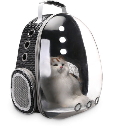 Portable Pet Backpack Carrier Bubble with Transparent Window | Lightweight Design for 360-Degree Sightseeing