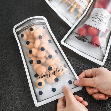 Reusable Silicone Food Storage Bags with Double Sealing | Eco-Friendly Solution for Freshness and Organization