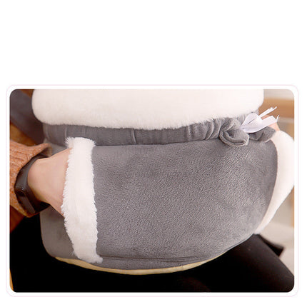 Cute Japanese & Korean Style Cat Bag with Soft Velvet Material | All-in-One Solution for Pet Essentials