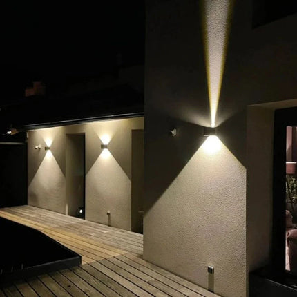 Adjustable Wall Light with Customizable Angle | Stylish LED Fixture for Indoor and Outdoor Illumination