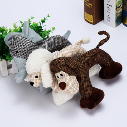 Squeaky Plush Dog Chew Toy with Engaging Squeaker | Safe, Durable Fun for Healthy Chewing