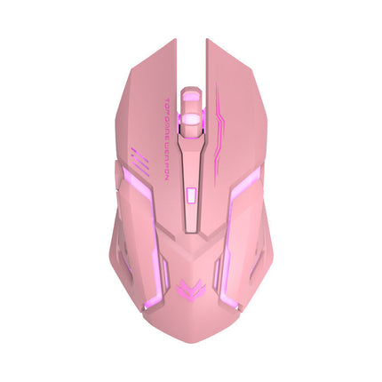 Wireless Charging Silent Gaming Mouse with Ergonomic Design | Precision Control for Gaming and Work