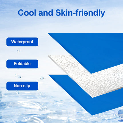Pressure-Activated Dog Cooling Mat for Instant Heat Relief | Lightweight & Portable Design for Pets