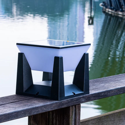 Solar-Powered Outdoor Light with Automatic Activation | Waterproof Lighting Solution for Gardens and Patios