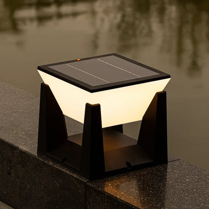 Solar-Powered Outdoor Light with Automatic Activation | Waterproof Lighting Solution for Gardens and Patios