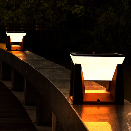 Solar-Powered Outdoor Light with Automatic Activation | Waterproof Lighting Solution for Gardens and Patios