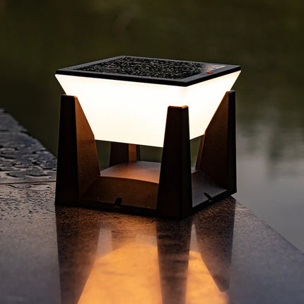 Solar-Powered Outdoor Light with Automatic Activation | Waterproof Lighting Solution for Gardens and Patios