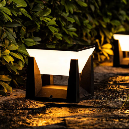 Solar-Powered Outdoor Light with Automatic Activation | Waterproof Lighting Solution for Gardens and Patios
