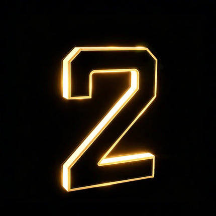 Solar House Number Light with Automatic Dusk Sensor | Modern Black Design for Enhanced Nighttime Visibility