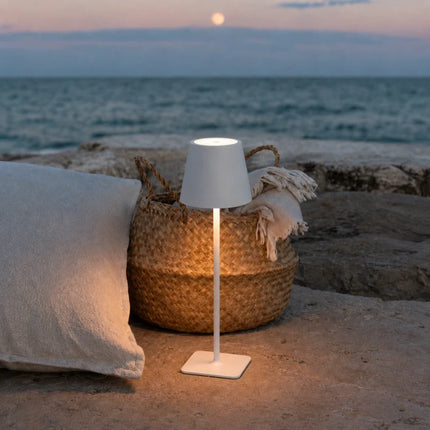 Dimmable Tall Cordless Table Lamp with Touch Control | Waterproof Design for Indoor and Outdoor Ambiance