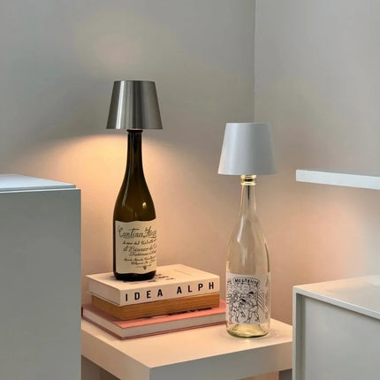 Bottle Glow USB Rechargeable LED Lamp for Bottles with Adjustable Brightness | Customizable Lighting for Unique Home Décor