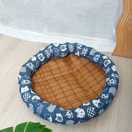 Breathable Fabric Pet Kennel with Minimalist Design | Stylish Cool Mat for Small Dogs and Cats