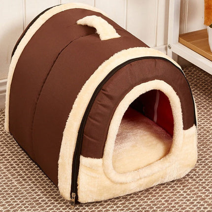 Washable Pet Nest with Detachable Design | Portable and Versatile Bed for Comfortable Pet Sleep