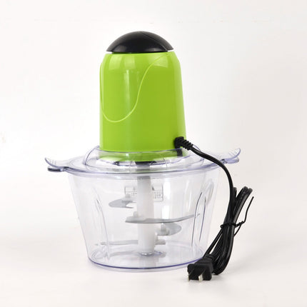 2L Electric Food Chopper with 4 Stainless Steel Blades | Quick and Safe Food Preparation for Home Cooking