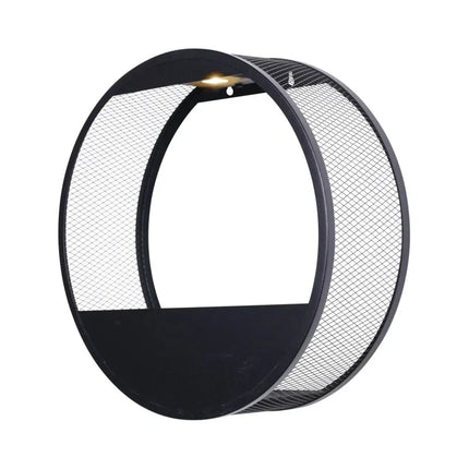 Solar Powered Wall Pot Light with Built-in Plant Holder | Waterproof Outdoor Lighting for Gardens and Patios