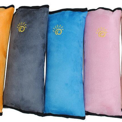 Children Car Pillow with Secure Seat Belt Attachment | Comfortable Head Support for Safe Travel