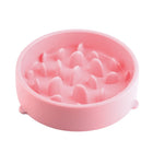 Pet Slow Food Bowl with Progressive Design | Reduces Choking and Digestive Issues for Cats and Dogs