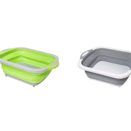 Multifunctional Folding Vegetable Board & Washing Basket with Space-Saving Design | Versatile Kitchen Tool for Efficient Meal Prep