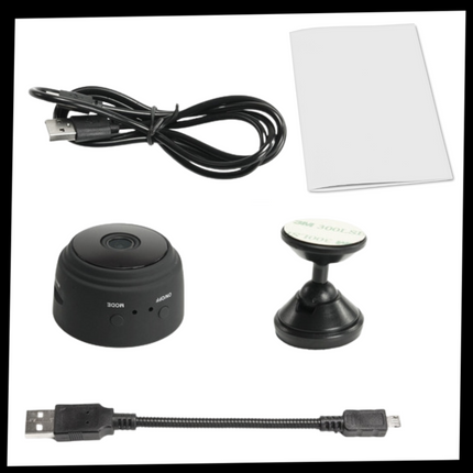 Mini Wireless Security Camera, WiFi Home Security Camera with Night Vision – image 9