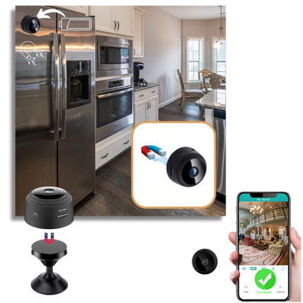 Mini Wireless Security Camera, WiFi Home Security Camera with Night Vision – image 6
