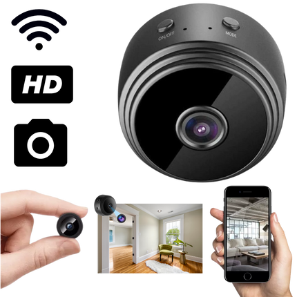Mini Wireless Security Camera, WiFi Home Security Camera with Night Vision, Surveillance Camera with Motion Detection