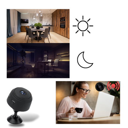 Mini Wireless Security Camera, Surveillance Camera with Motion Detection – image 4