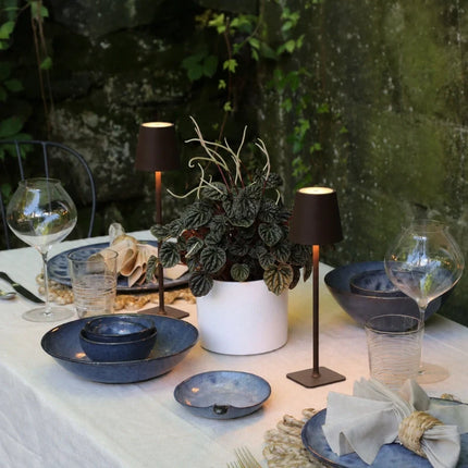 Dimmable Tall Cordless Table Lamp with Touch Control | Waterproof Design for Indoor and Outdoor Ambiance