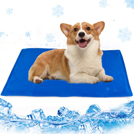 Pressure-Activated Dog Cooling Mat for Instant Heat Relief | Lightweight & Portable Design for Pets