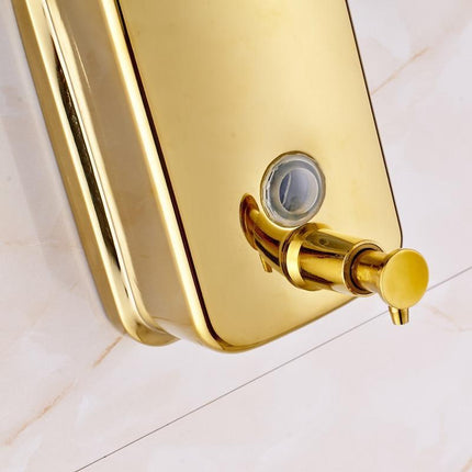 Soap Dispenser Wall Mount, Bathroom Hand Soap Dispenser with Pump – image 5