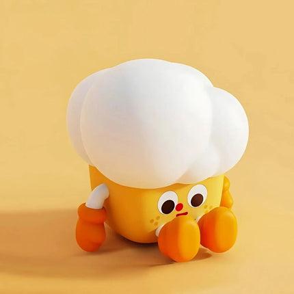 SqueezeBuddies Night Light with Adjustable Brightness | Portable Rechargeable Light for Cozy Bedtime Atmosphere