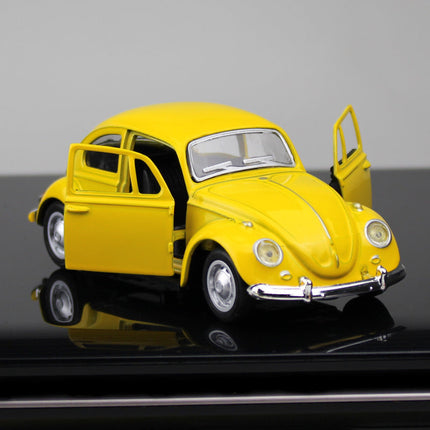 Volkswagen Beetle Alloy Car Model with Realistic Design | 1:32 Scale Classic Replica for Collectors and Display