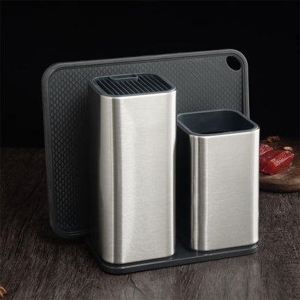 Multifunctional Kitchen Tool Holder with Elegant Design | Durable Stainless Steel Organizer for Effortless Access and Hygiene
