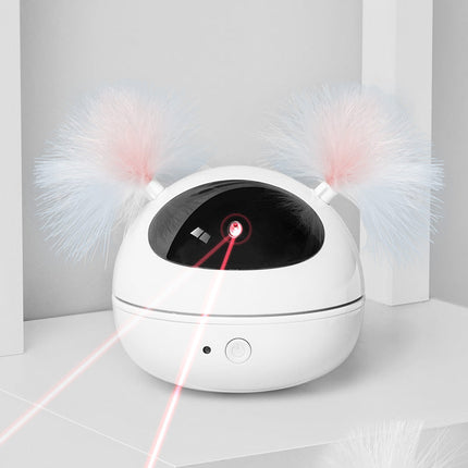 Automatic Electric Cat Toy with Laser Light | Durable ABS Material for Endless Playtime Fun