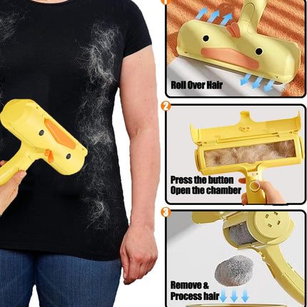 Reusable Pet Hair Remover for Furniture with Two-Way Design | Effortless Fur Cleaning for Home and Car