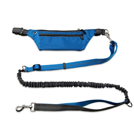 Hands-Free Dog Leash with Elastic Design & Waist Belt | Comfortable Running for Active Dog Owners