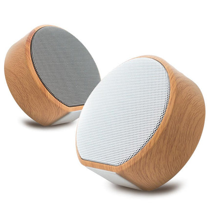 Portable Mini Wood Bluetooth Speaker with Superior Sound Quality | Wireless Connectivity for On-the-Go Audio Enjoyment
