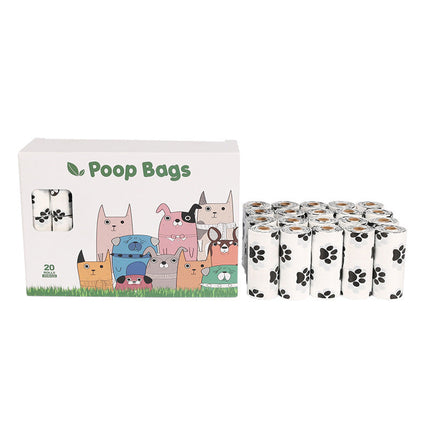 Eco-Friendly Dog Poop Bags with Durable Design | Hassle-Free Waste Disposal for Outdoor Cleanliness