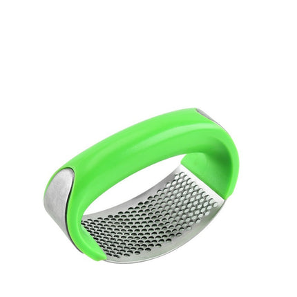 Stainless Steel Garlic Press with Ergonomic Handle | Easy Crushing for Effortless Cooking