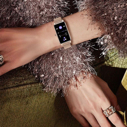 Smart Watch for Women with Steel Band, Fitness Tracker with Heart Rate and Sleep Tracking – image 4