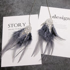 Dream Catcher Car Ornament with Metal and Feather Design | Positive Vibes Accessory for Unique Style
