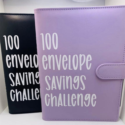 A5 Binder for 100 Envelope Savings Challenge