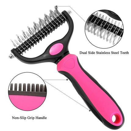 Dog Grooming Tool, Pet Hair Remover with Steel Blade for Dogs and Cats – image 8
