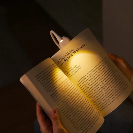 Rechargeable Book Reading Light with Adjustable Brightness | Portable Illumination for Comfortable Reading Anywhere