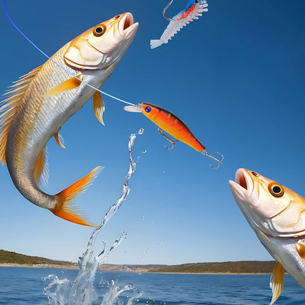 24 Day Christmas Advent Calendar with Fishing Baits and Hooks, Christmas Countdown Gift – image 6