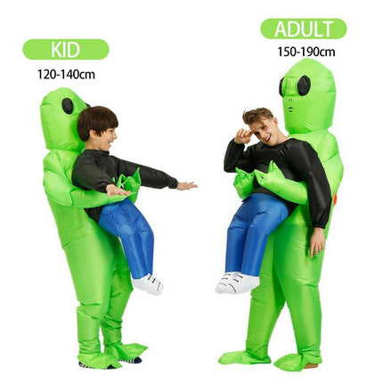 Funny Halloween Costume, Inflatable Alien Costume for Adults and Kids – image 4