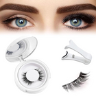 Magnetic Eyelashes, Reusable Magnetic Lashes with Tweezers Applicator, Glue Free 3D False Eyelashes in 5 Styles