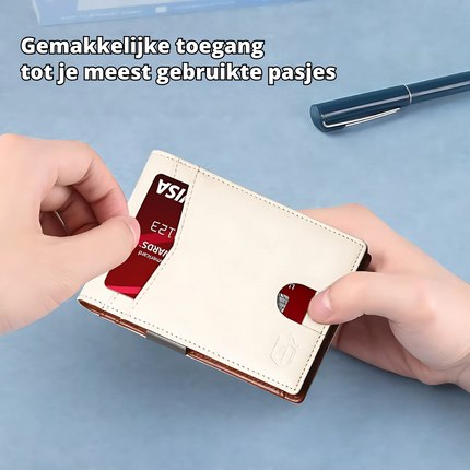 Minimalist Wallets for Men, Slim RFID Blocking Wallet
